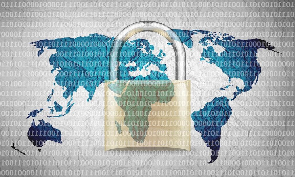 Digital privacy shield protecting user data with advanced security layers